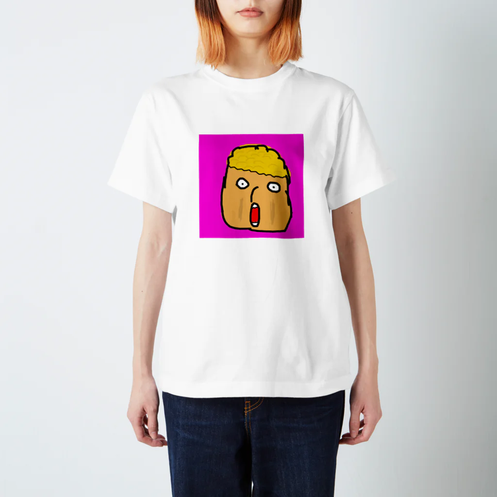 小さい四角のきんぱつくん！ スタンダードTシャツ