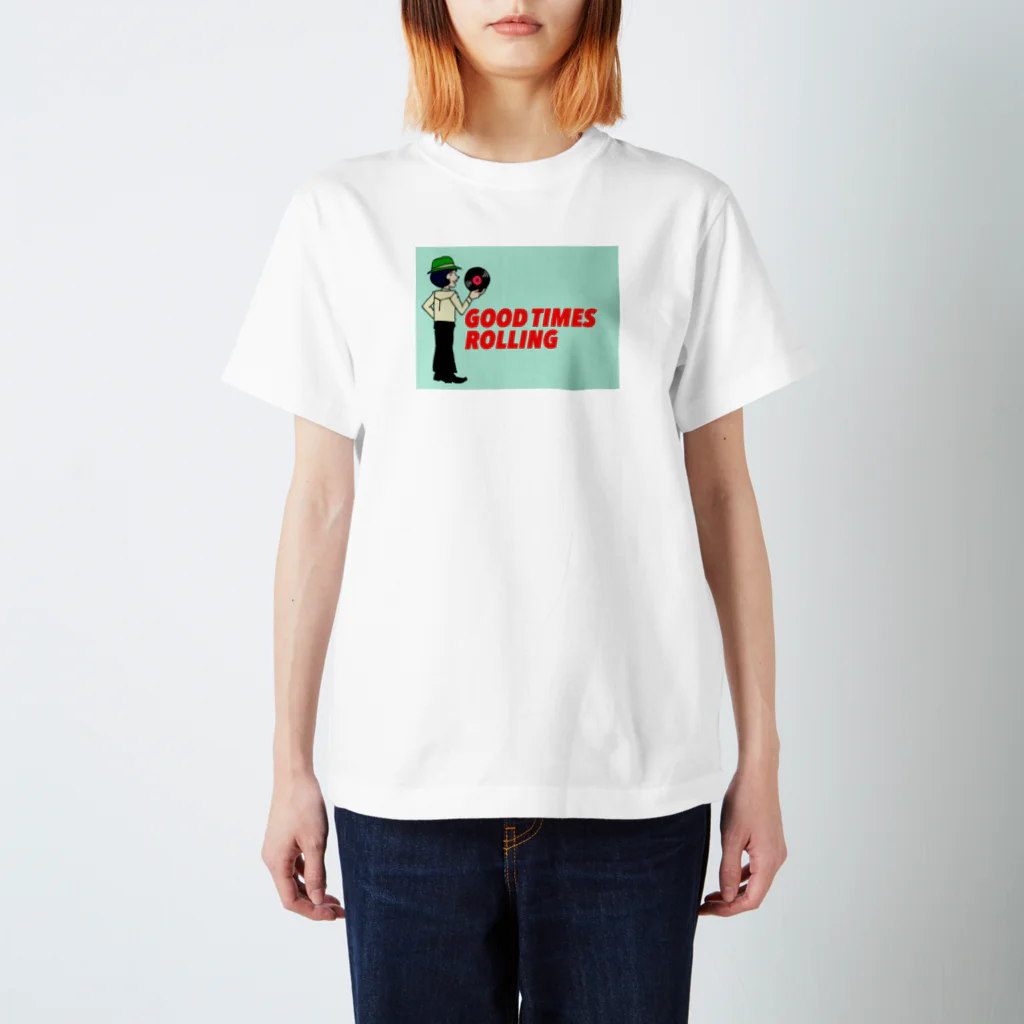 キクヤのふうさんレコード Regular Fit T-Shirt