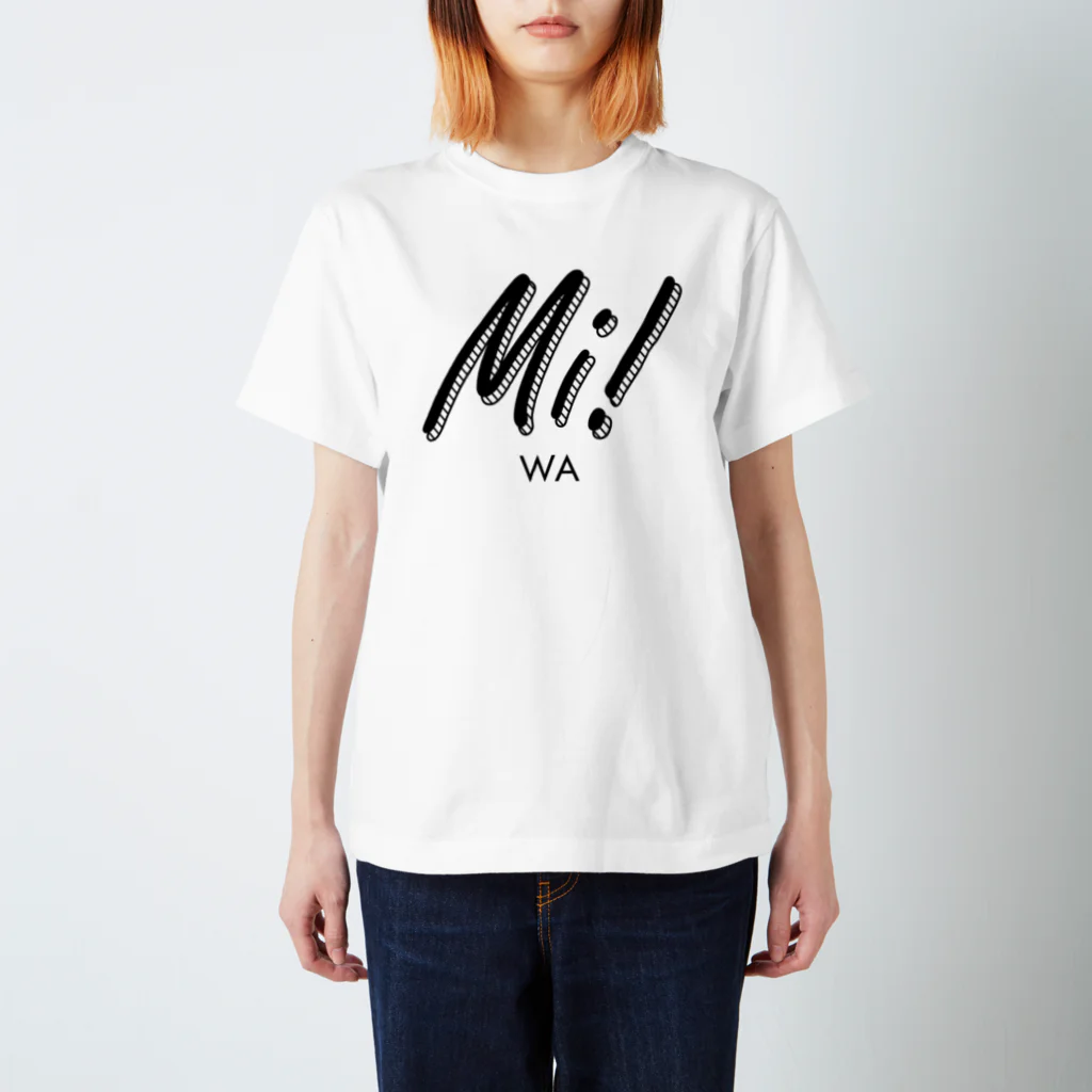 tocaiのmiwa スタンダードTシャツ