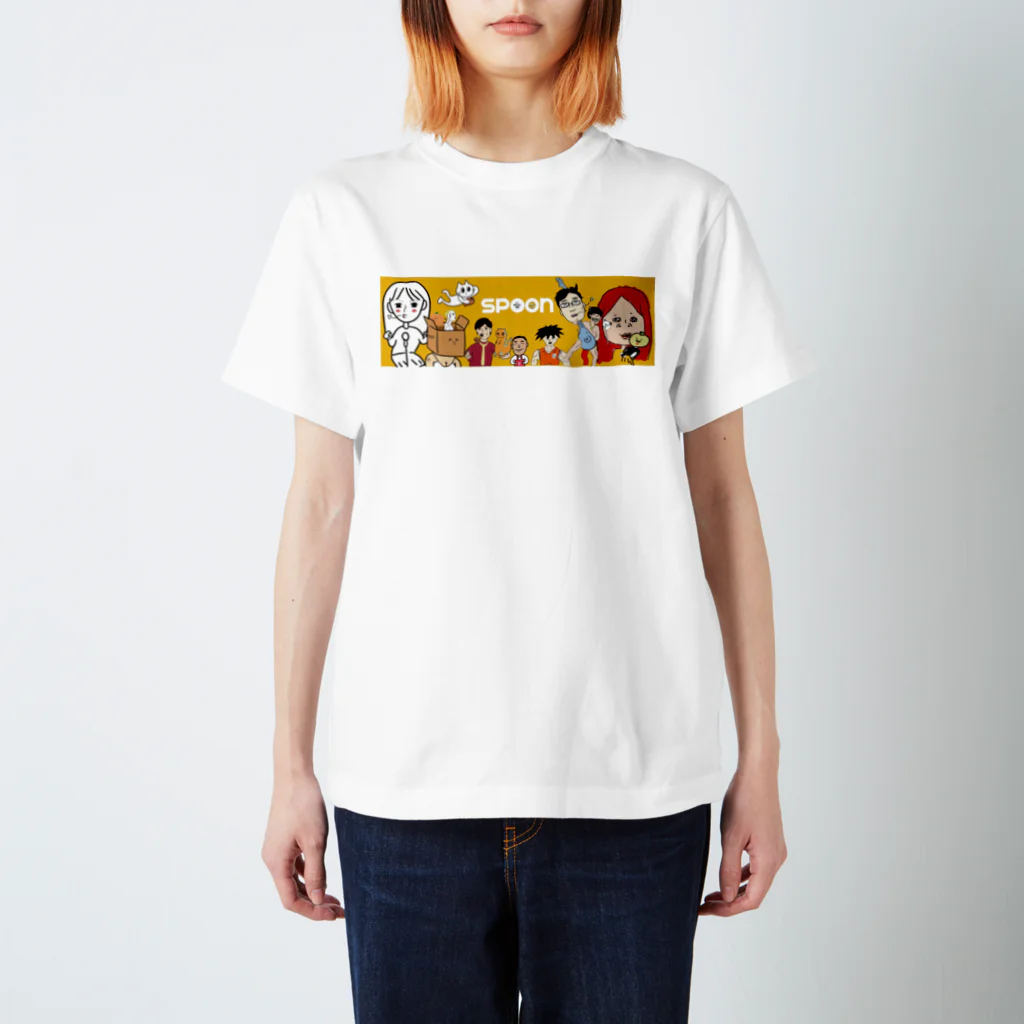 KAWAII工房のスプーンのなかまたち Regular Fit T-Shirt