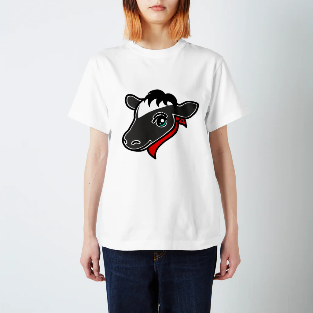 keikororinのウシ子 Regular Fit T-Shirt