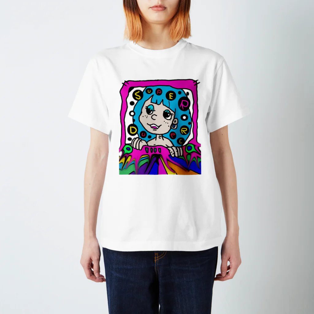 ☆Super Duper☆のSUPER☆DUPER Tシャツ(女の子) スタンダードTシャツ