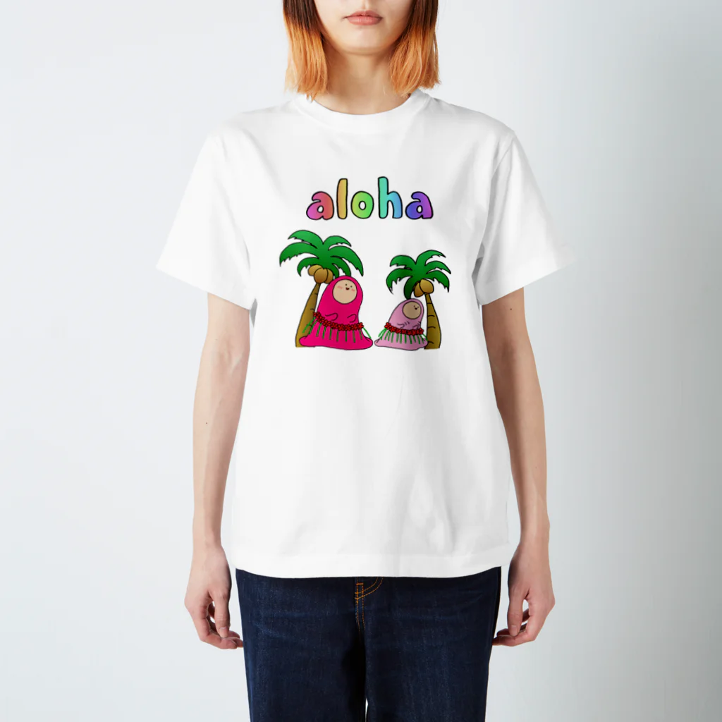 フトンナメクジのALOHA - アロハ スタンダードTシャツ