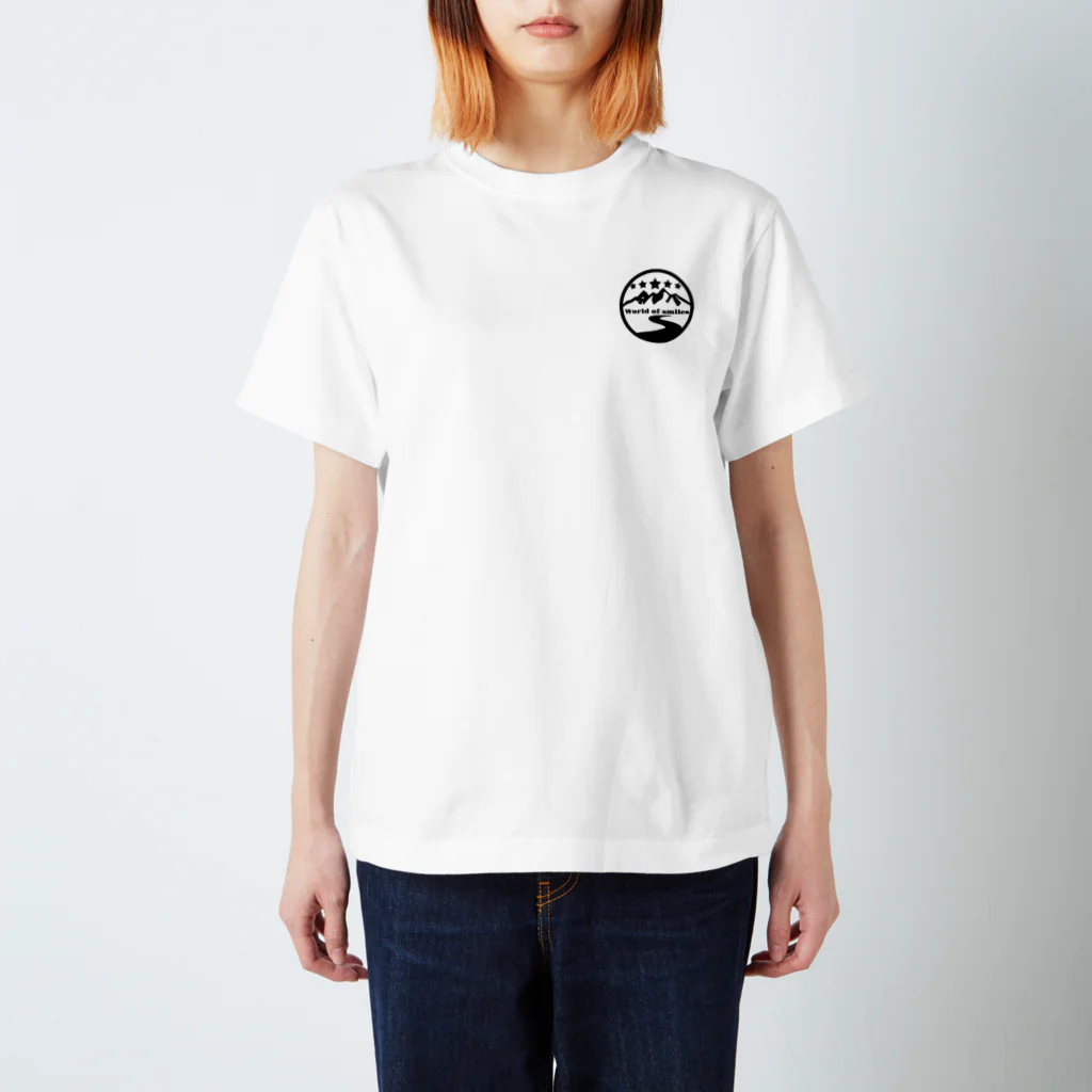 Worldofsmilesのロゴ　Tシャツ Regular Fit T-Shirt