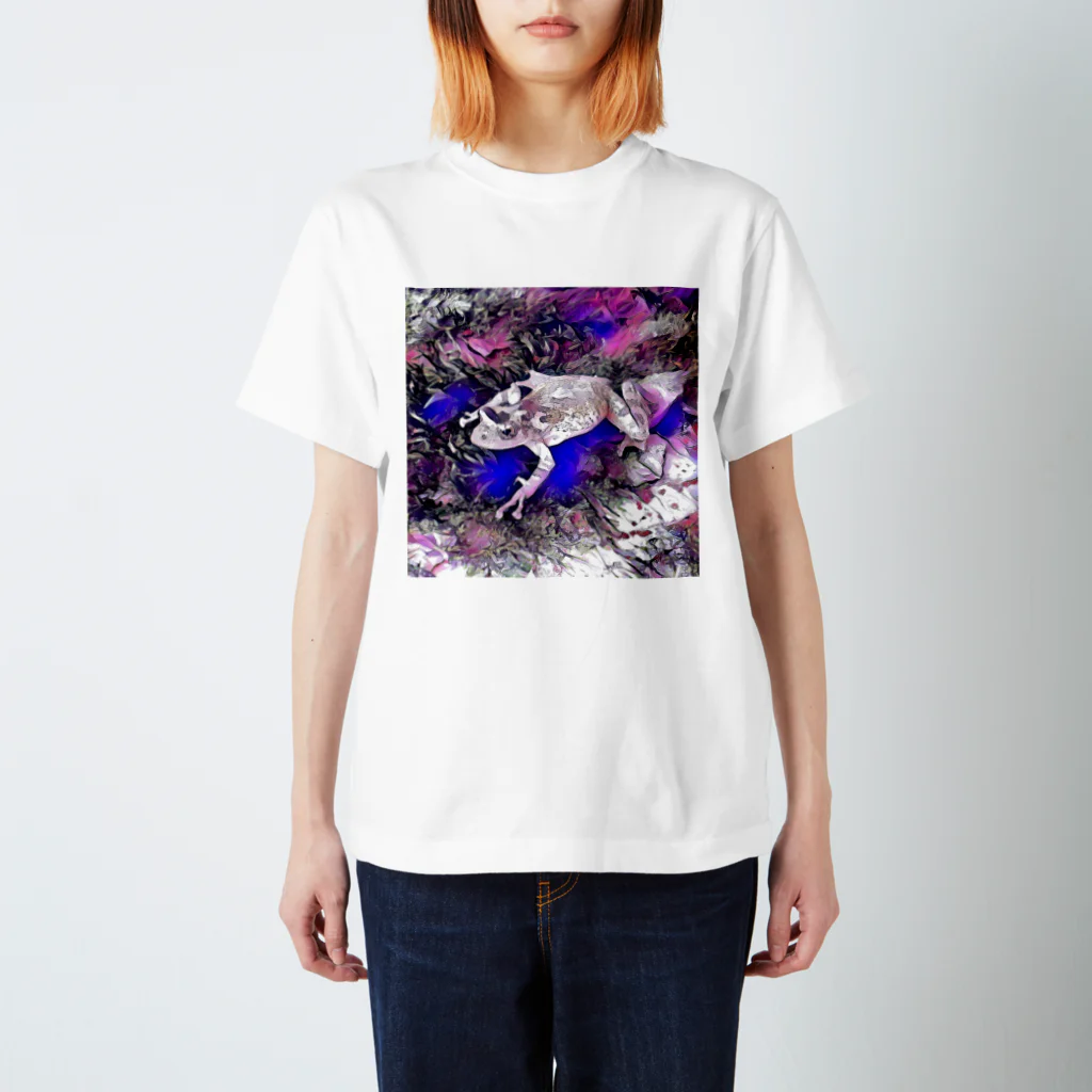 Fantastic FrogのFantastic Frog -Lapis Lazuli Version- Regular Fit T-Shirt