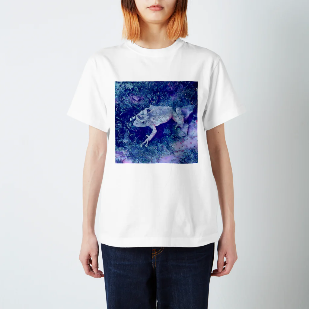 Fantastic FrogのFantastic Frog -Tanzanite Version- Regular Fit T-Shirt