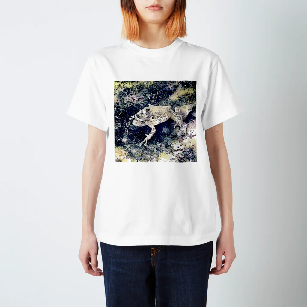 Fantastic FrogのFantastic Frog -Edo Ukiyoe Version- Regular Fit T-Shirt