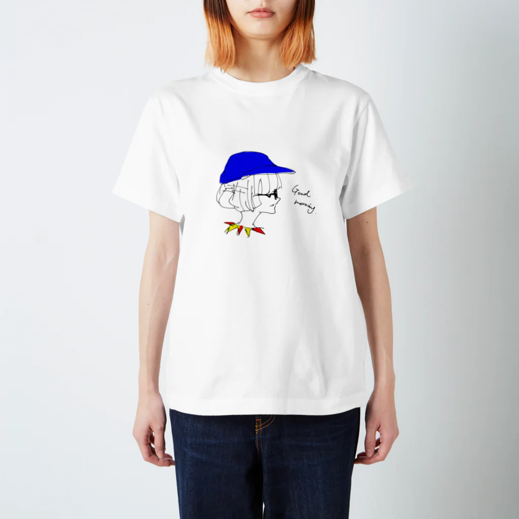 shionのgood morning Regular Fit T-Shirt