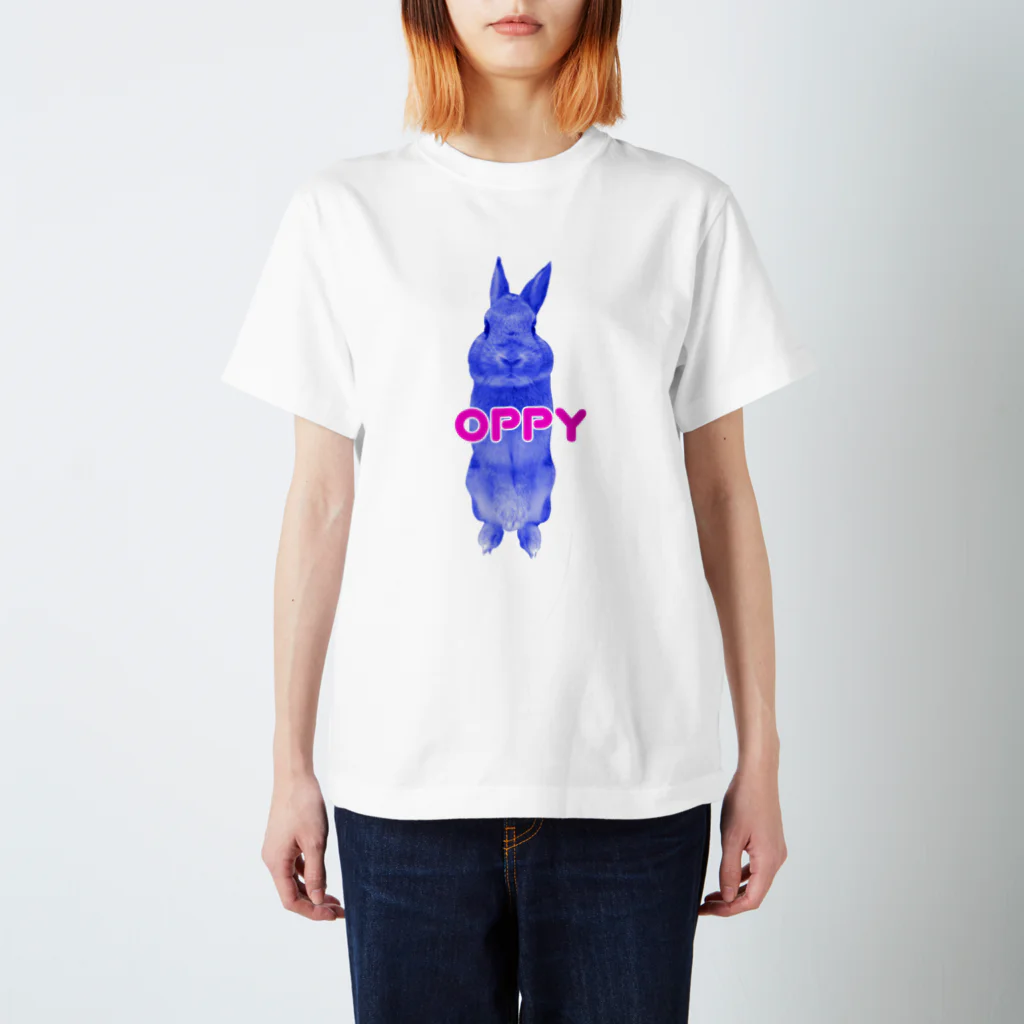 うさぎのおっぴーのうさぎのおっぴー Regular Fit T-Shirt