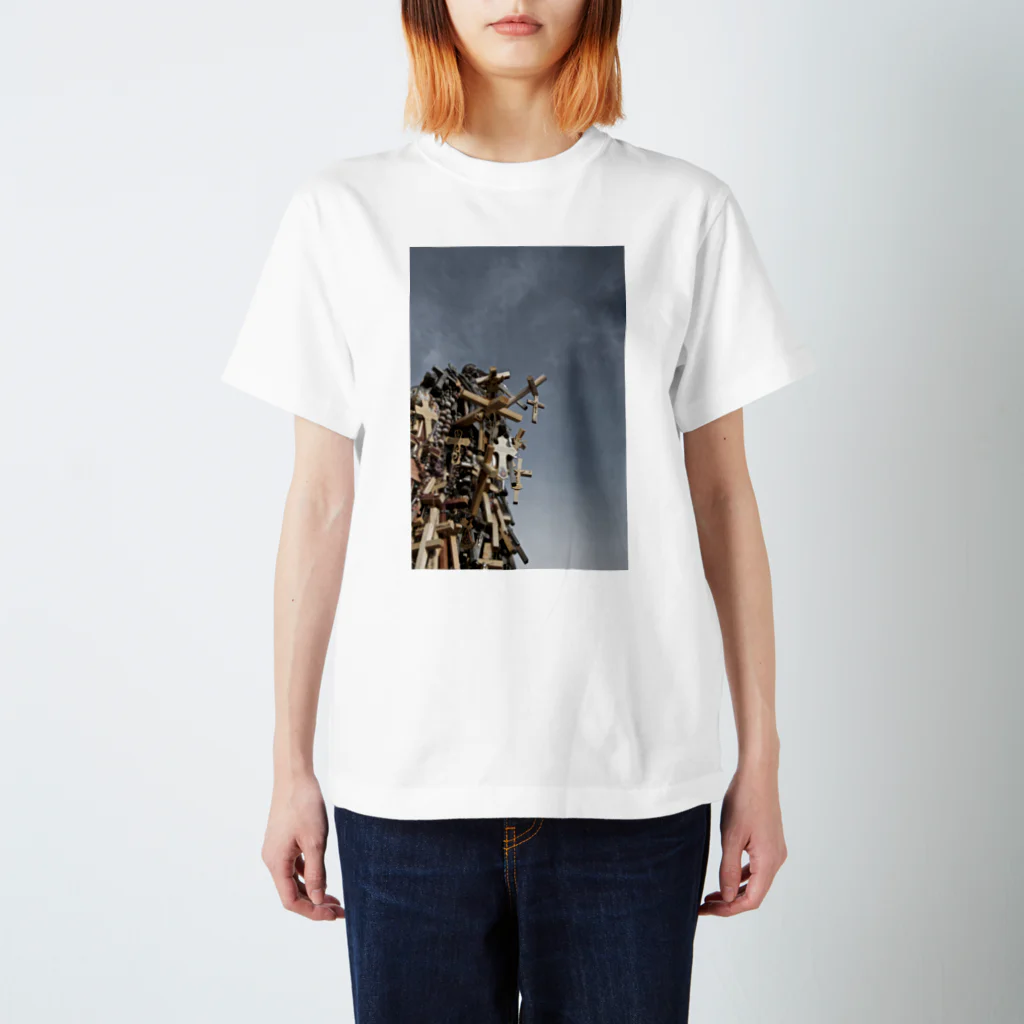 Franciscoのhill of cross スタンダードTシャツ