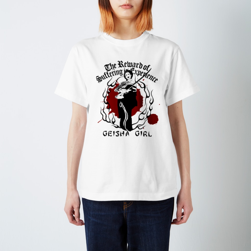 JOKERS FACTORYのGEISHA GIRL  LIGHT COLOR VERSION Regular Fit T-Shirt