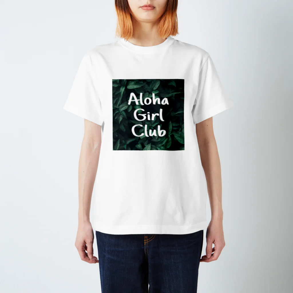 AlohaClub （あろはくらぶ）のAlohaBitchClubブランケットAlohaGirlClubバージョン Regular Fit T-Shirt