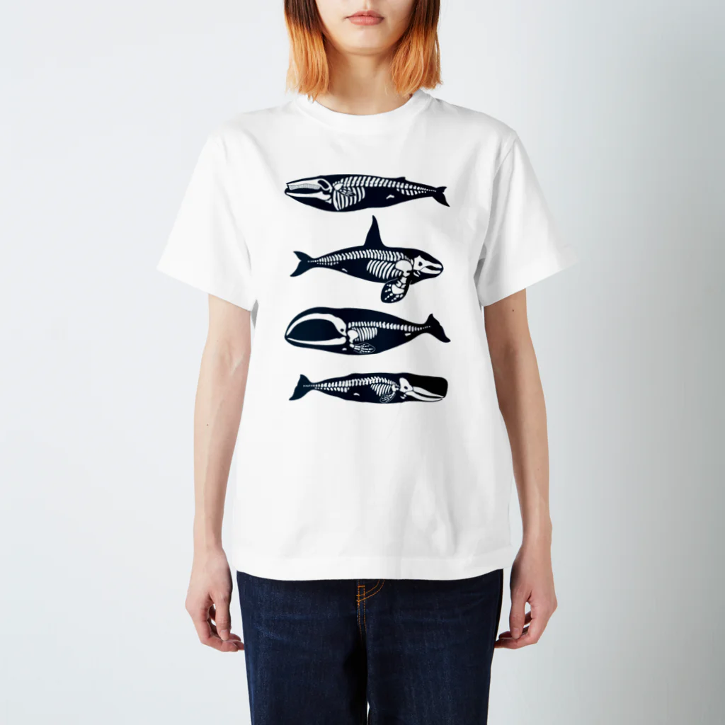 ななめやのwhalebone Regular Fit T-Shirt