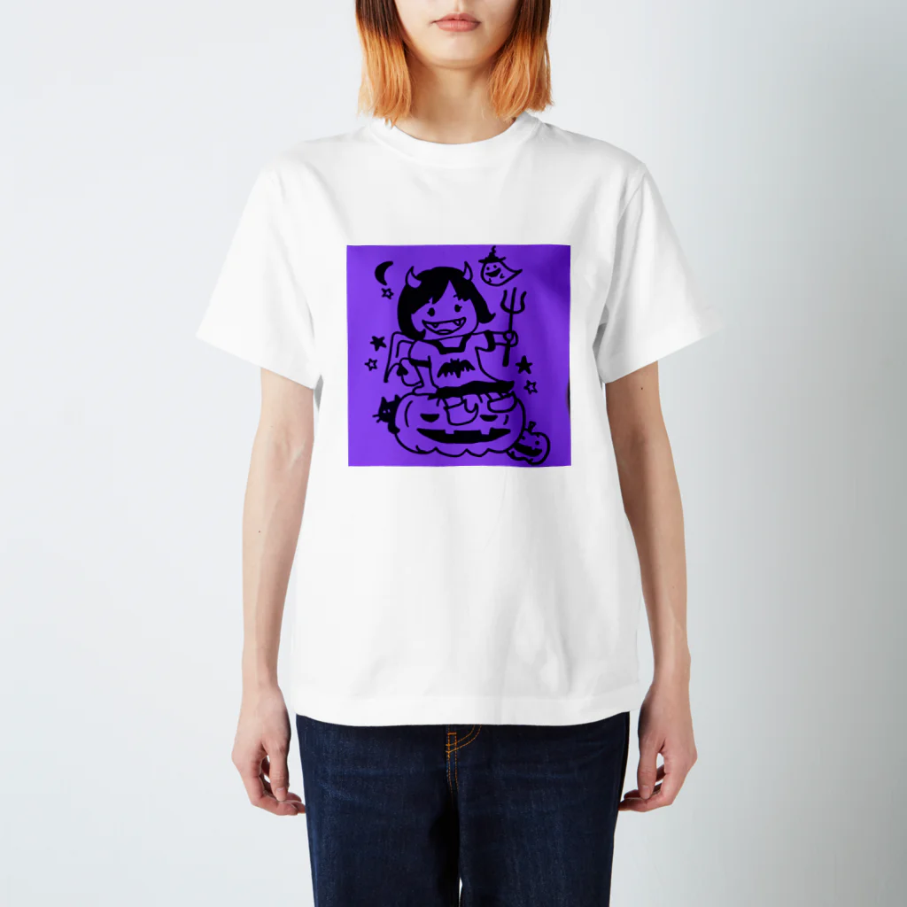 NyaonのHappy Halloween  スタンダードTシャツ