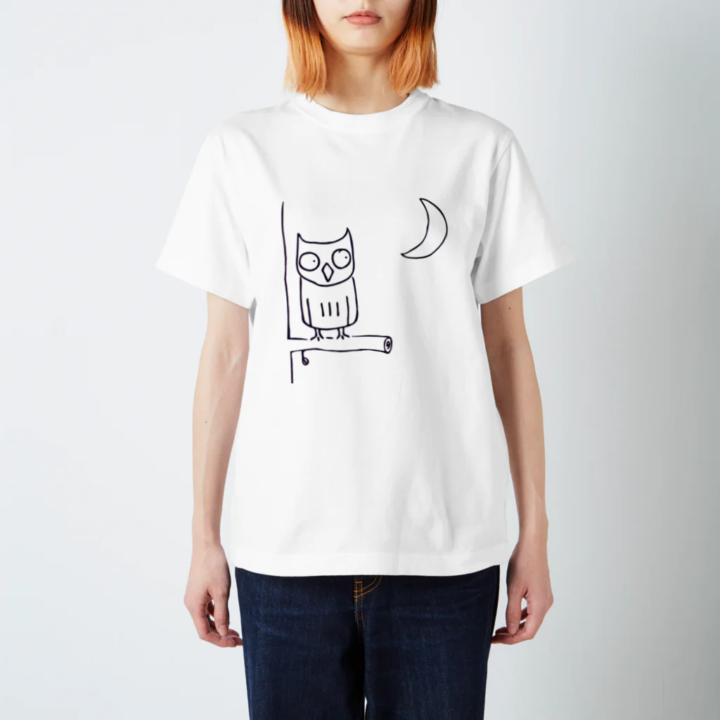 Olliekのhukurou to tuki Regular Fit T-Shirt