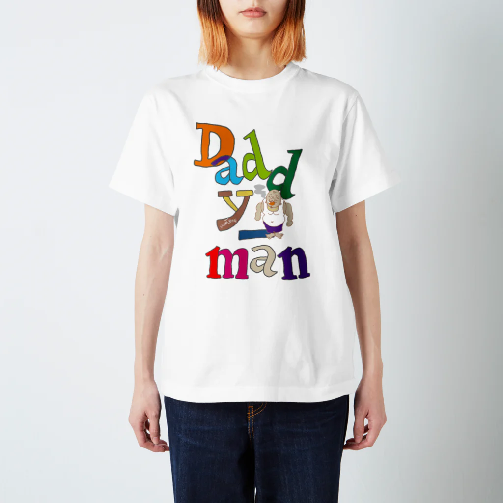 uwotomoのDaddy-man スタンダードTシャツ