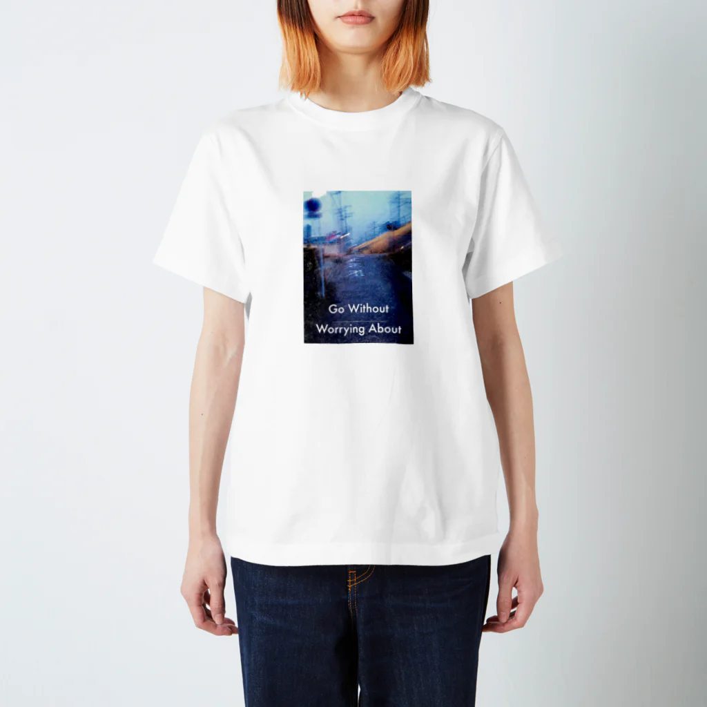 Sato-CのGo Without Worrying About Regular Fit T-Shirt