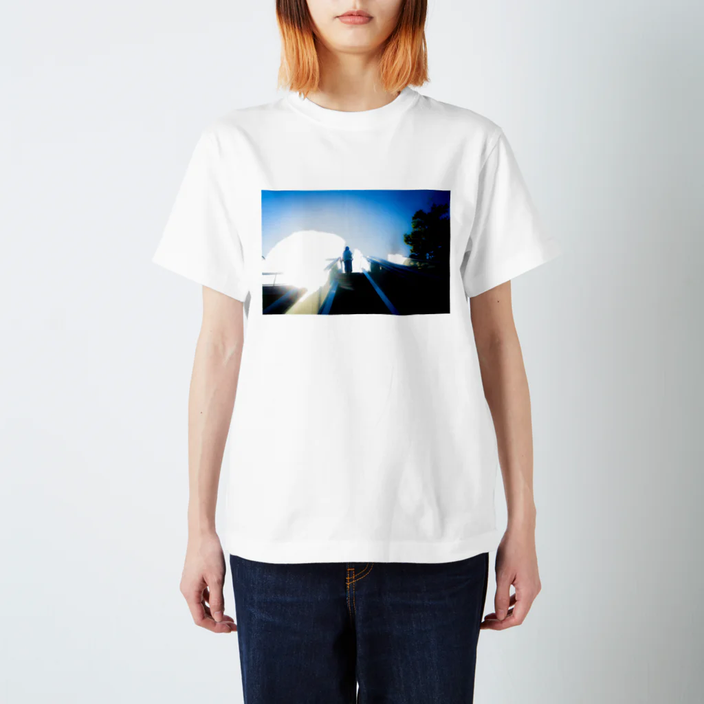 Sato-Cのstairway to heaven Regular Fit T-Shirt