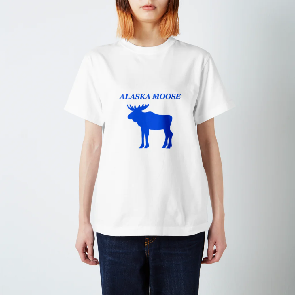 WaiwaiiのAlaska Moose スタンダードTシャツ