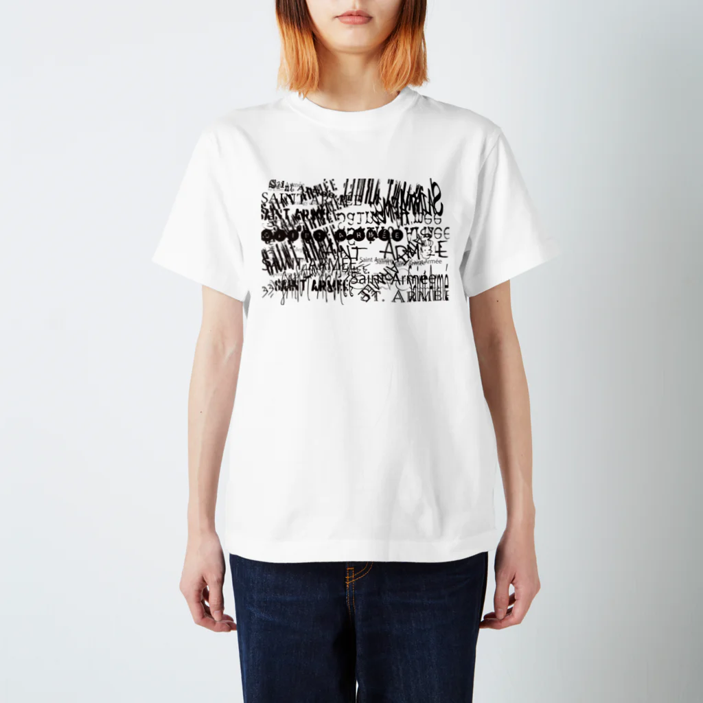 クリエイティブたんぽぽストアのSAINT ARMÉE S/s20 ''CHAOS PATTERN''  Regular Fit T-Shirt