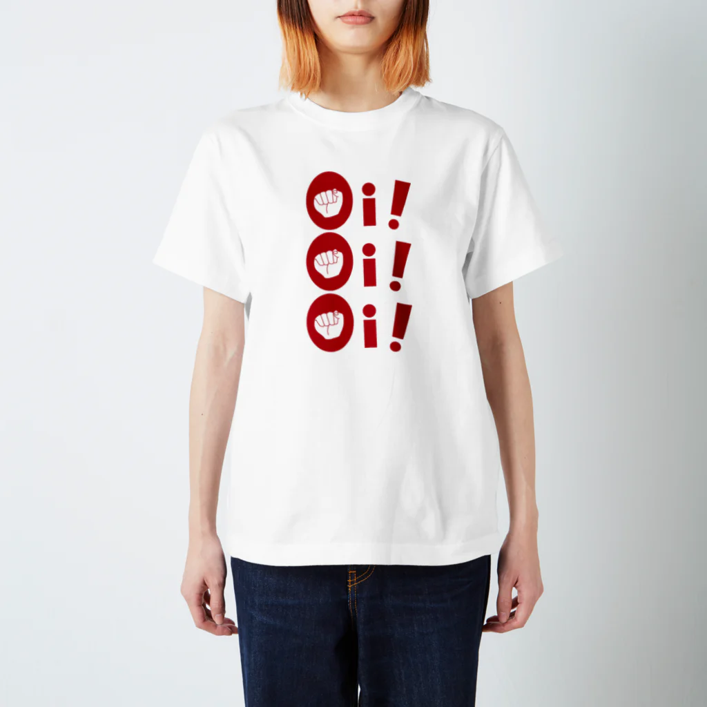 Easy LeeのOi!2(RED) スタンダードTシャツ