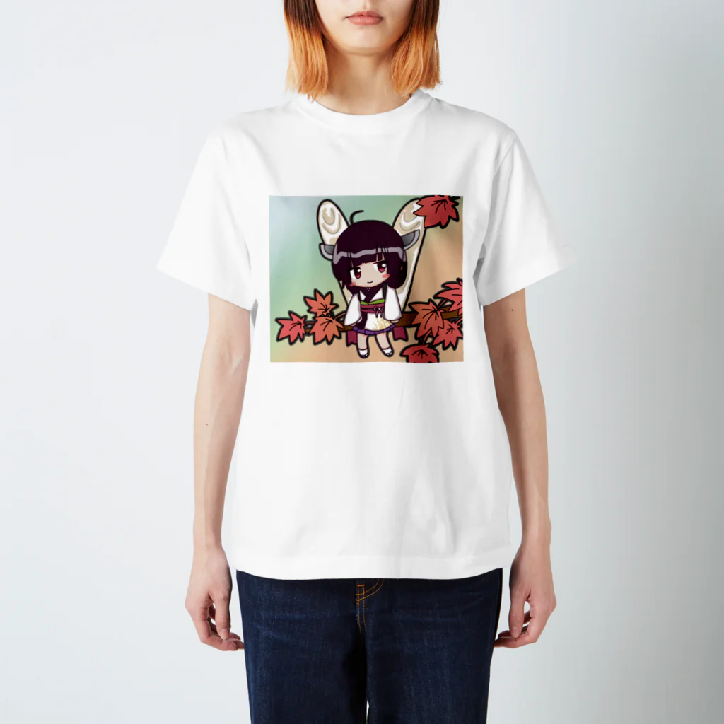 mana02の東北きりたん　秋 スタンダードTシャツ