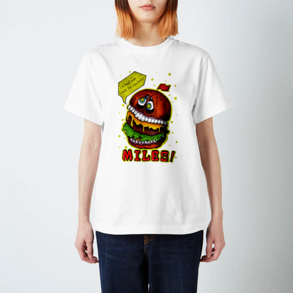 t.n.416のmiles スタンダードTシャツ