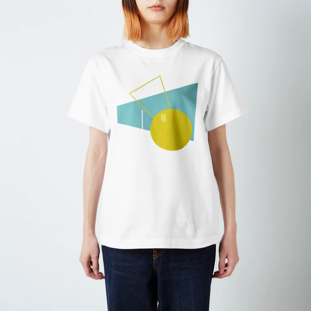 shirokumasaanのさりげなくしろくま Regular Fit T-Shirt