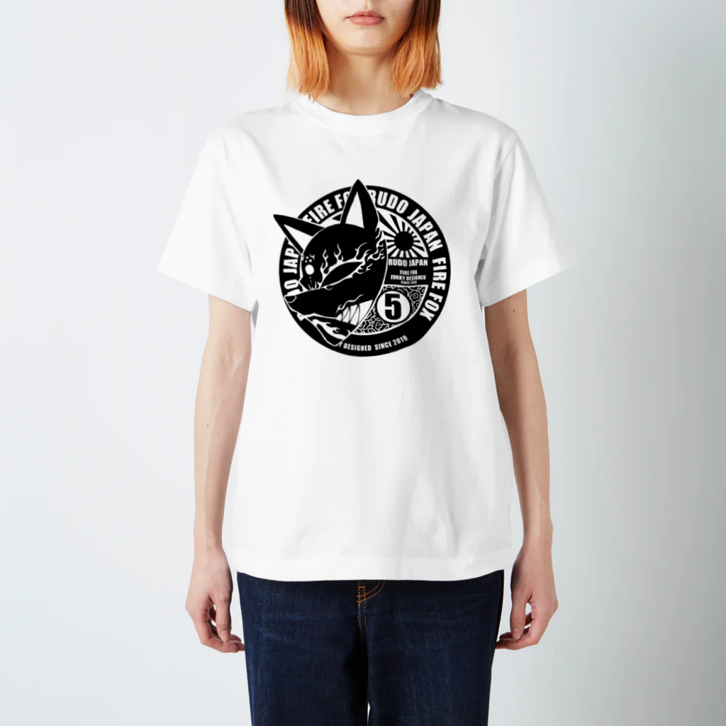 zukkyzukkyのRUDO JAPAN 火狐 Regular Fit T-Shirt