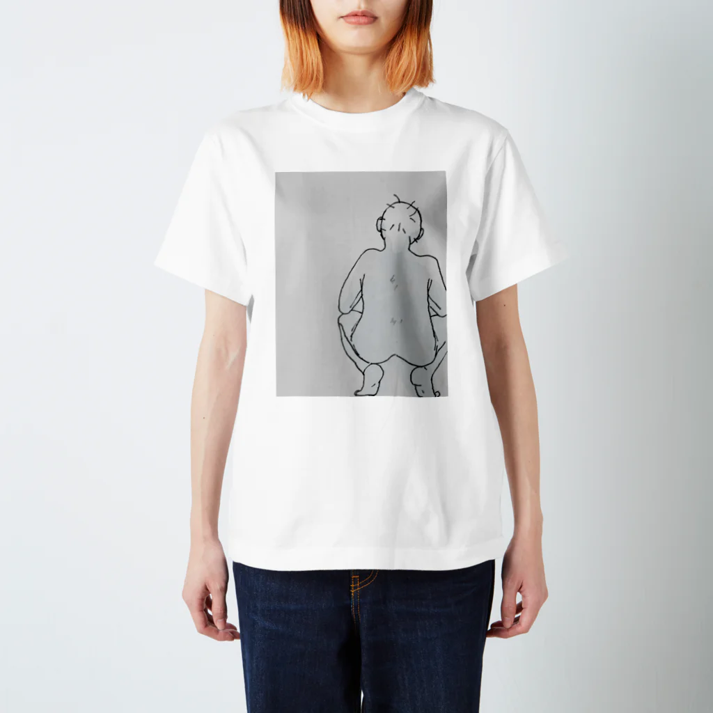 ねんねのうしろすがた Regular Fit T-Shirt