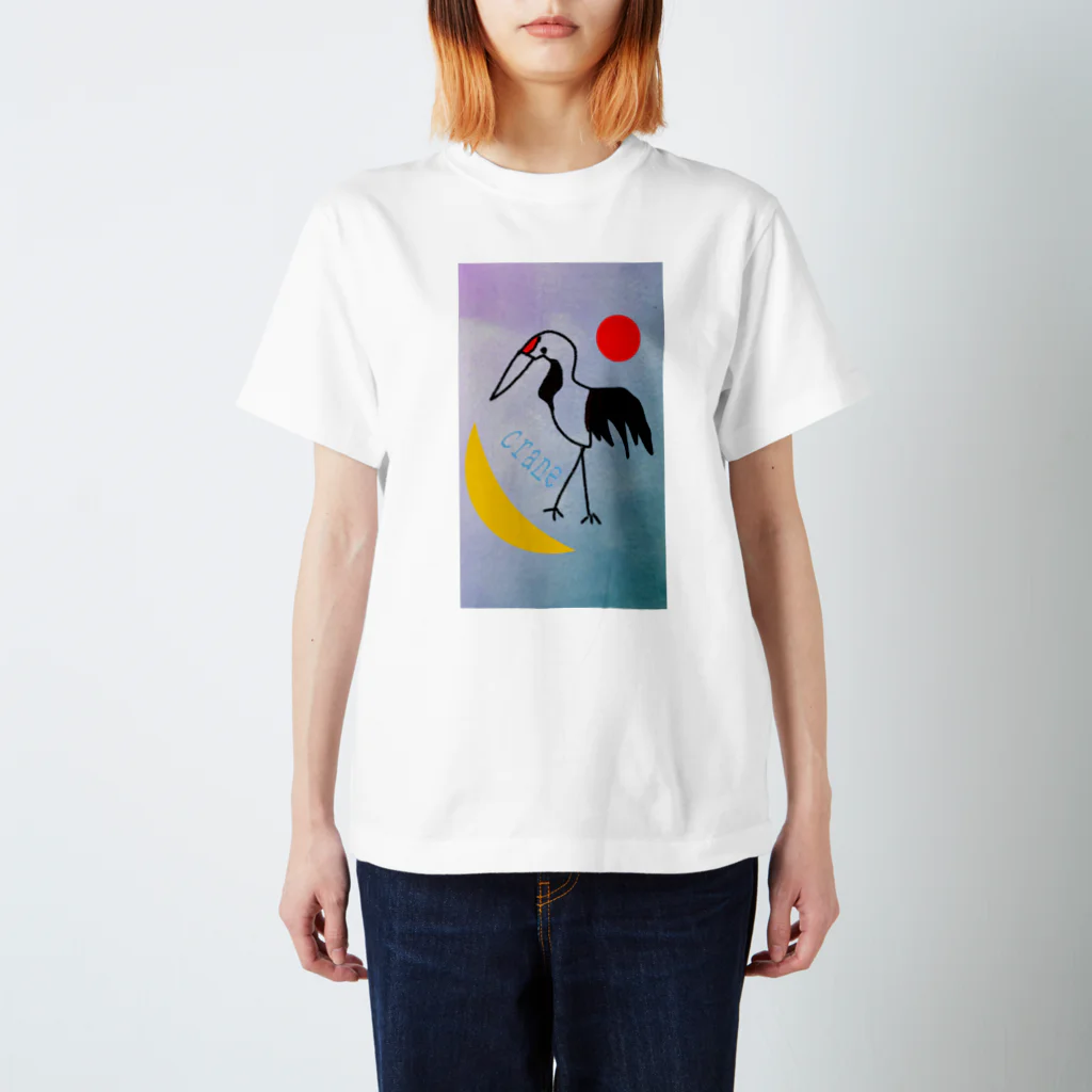 paprikachanの鶴 Regular Fit T-Shirt