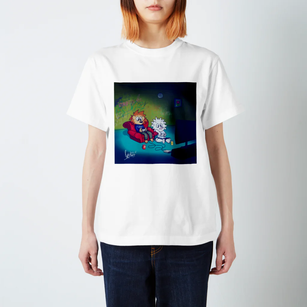 yuka_1300のマックとニコ Regular Fit T-Shirt