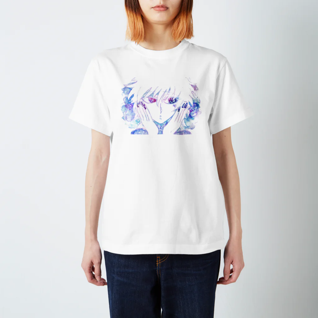 savanna hearts(サバンナハ〜ツ)のAMANE PURPLE スタンダードTシャツ