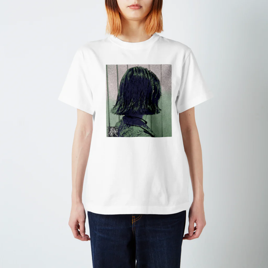 SalonのshampooQR スタンダードTシャツ