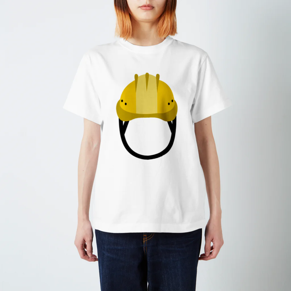 illust_designs_labの工事現場の安全ヘルメットイラスト【マニアックなモノシリーズ】 Regular Fit T-Shirt