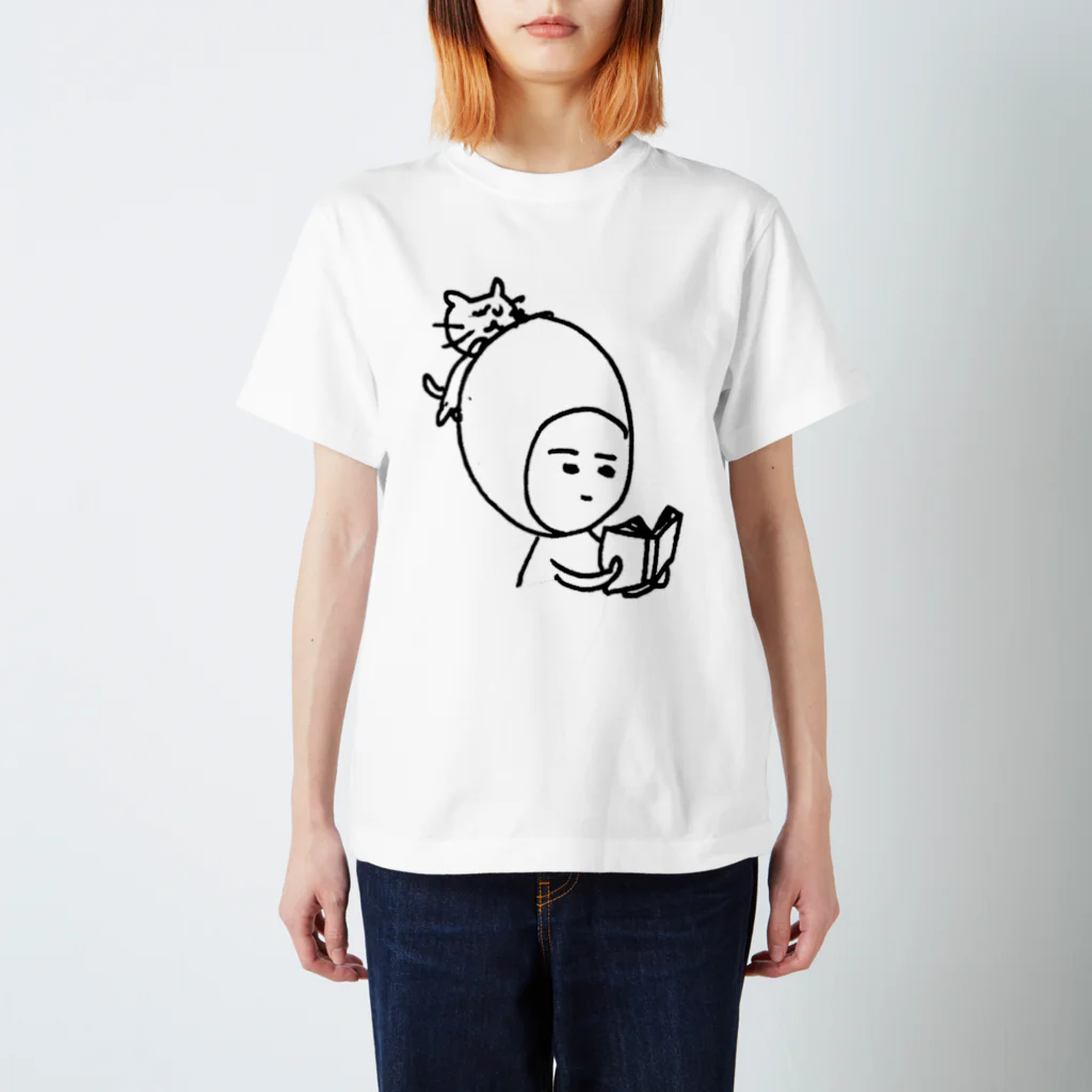 煮玉子ちゃんの煮玉子の読書 Regular Fit T-Shirt