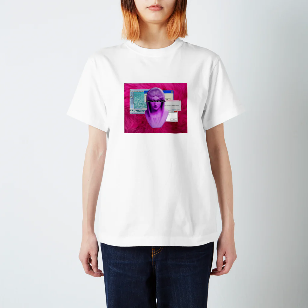 ningennomonoのvAporwAve Regular Fit T-Shirt