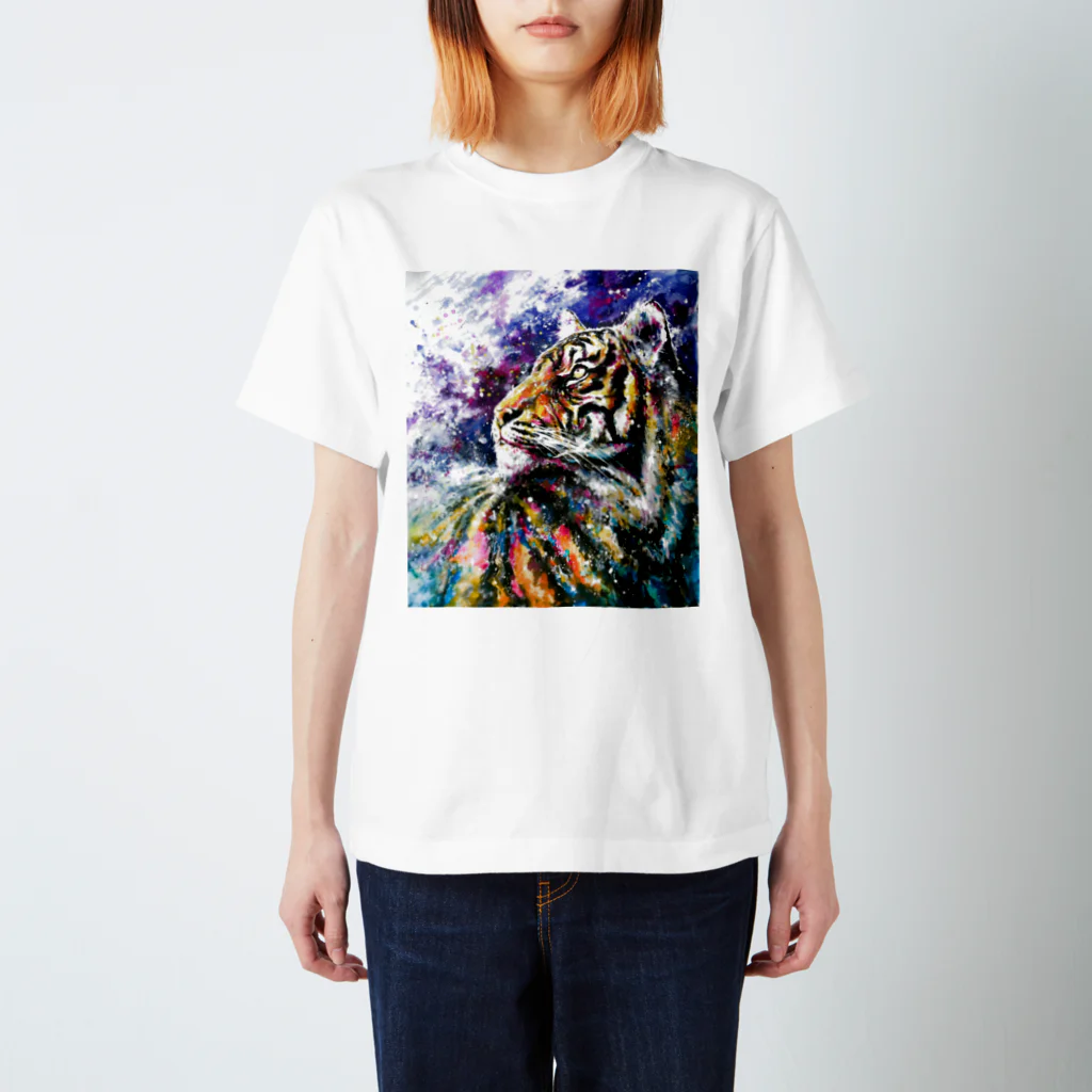 AWESOMECLOUD@0.hirataのTiger_01 スタンダードTシャツ