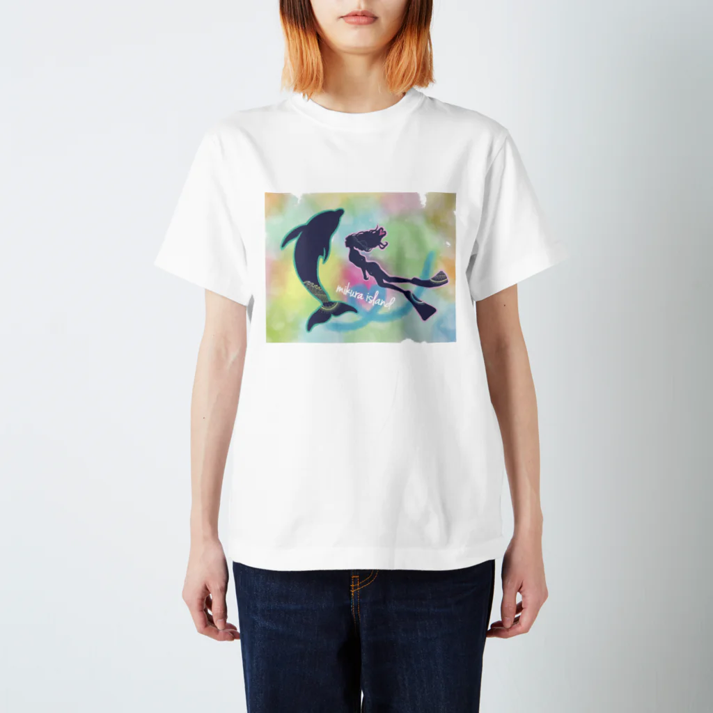 たじんのおみせのlove the  ocean フルカラー Regular Fit T-Shirt