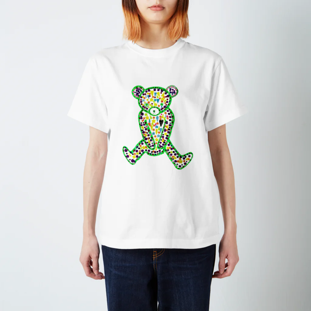 あいざわりさ子の悪い子クマクマ Regular Fit T-Shirt