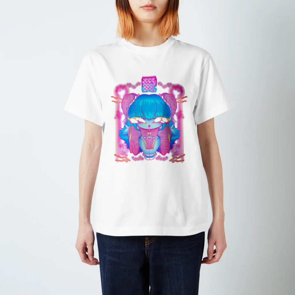 バキメモのチャイナサイバーおんなちゃんT Regular Fit T-Shirt