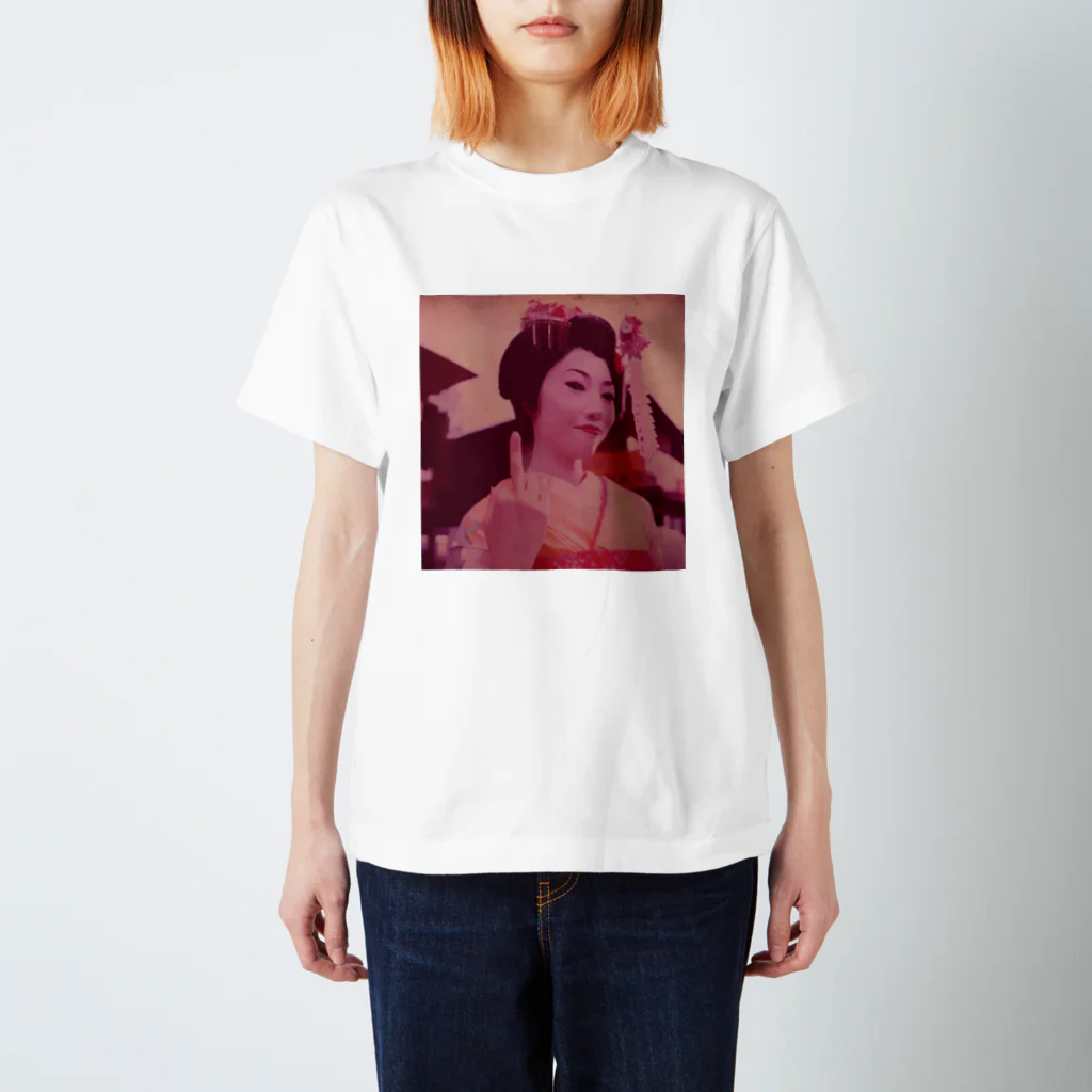 レッドムーンの舞妓 F××K Regular Fit T-Shirt