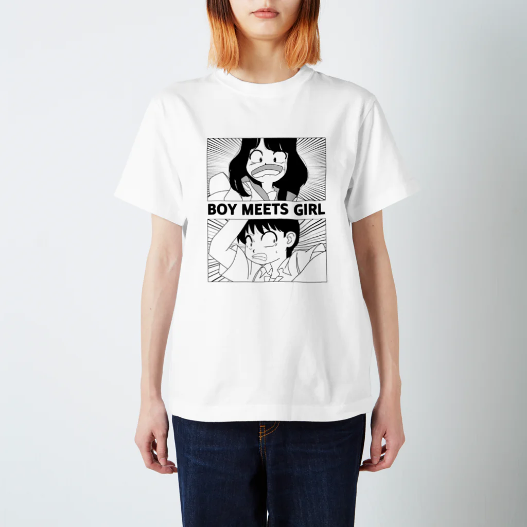 yeSのboy meets girl Regular Fit T-Shirt