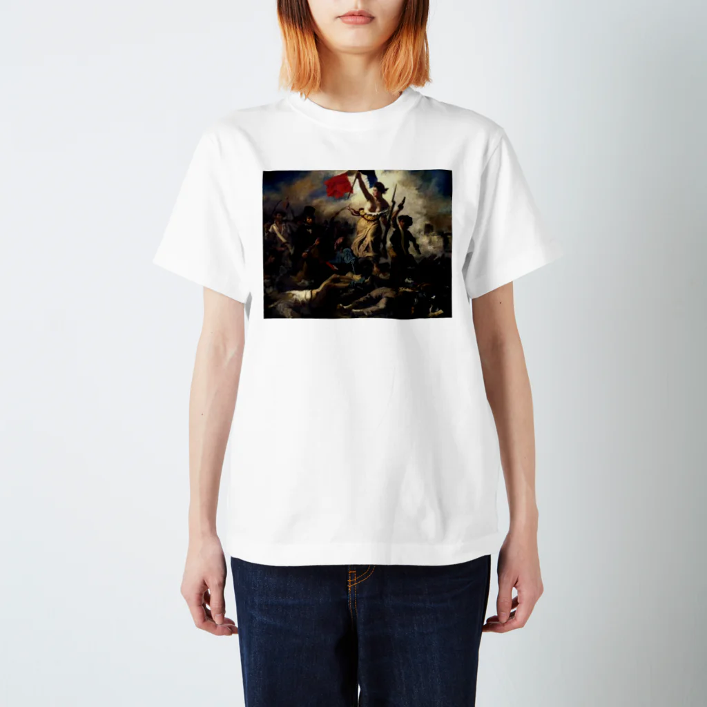 ToyBOXの絵画〜民衆を導く自由の女神〜 Regular Fit T-Shirt