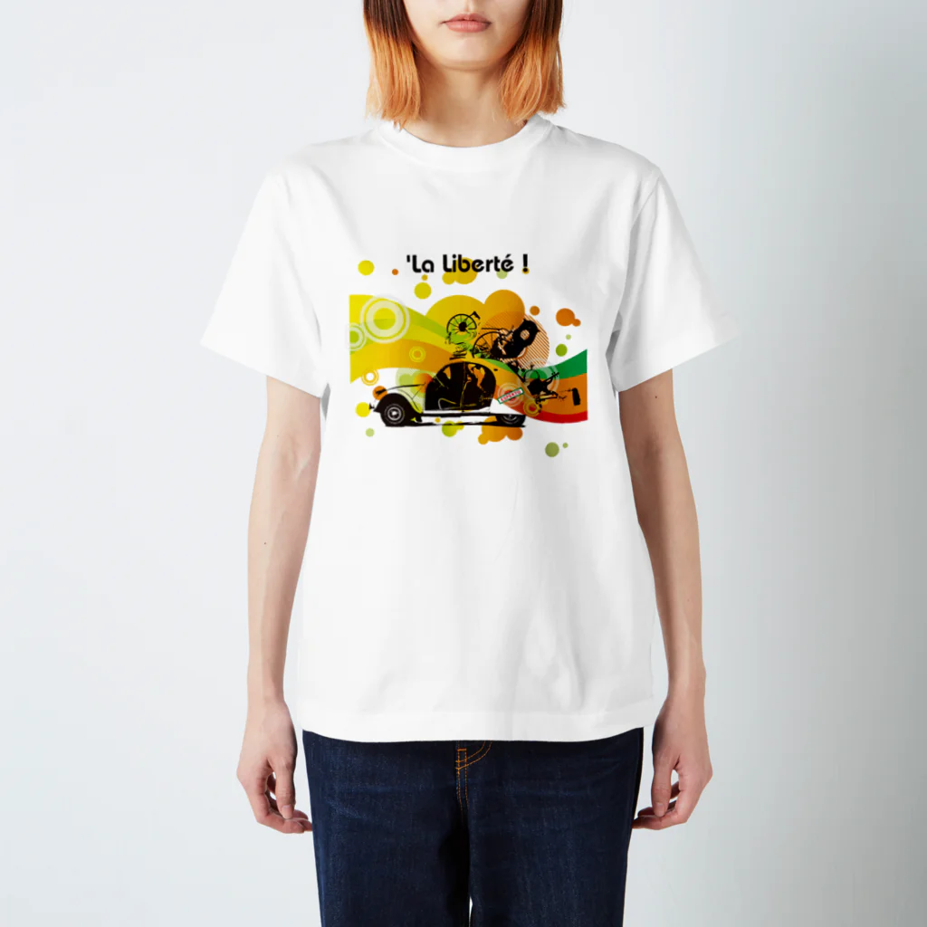 ESPERTOの'La Liberte! Regular Fit T-Shirt