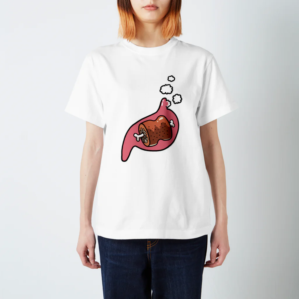 MotoのHungry (肉.ver) スタンダードTシャツ