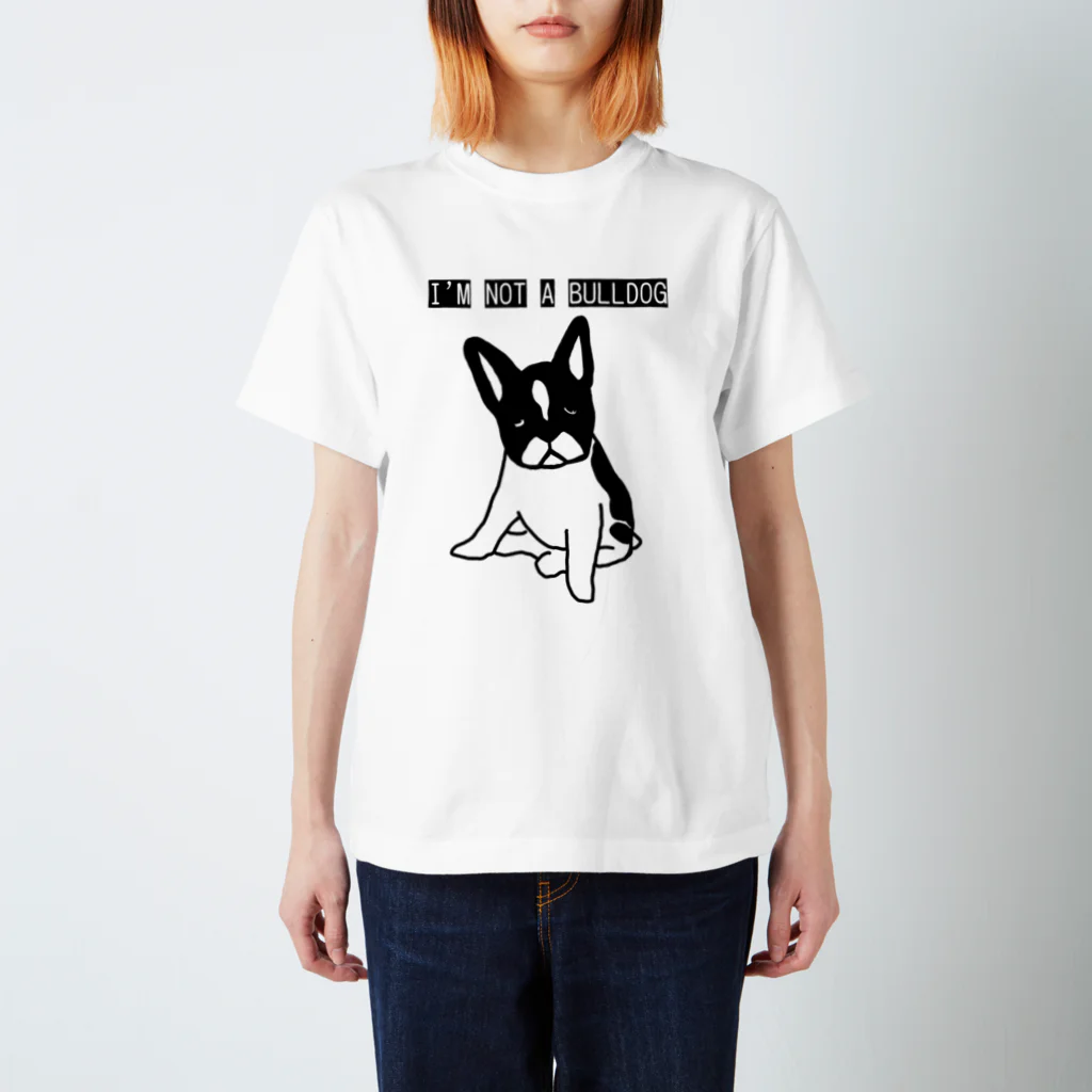 #yokorin STOREのI'M NOT A BULLDOGシリーズ2ー#yokorin スタンダードTシャツ