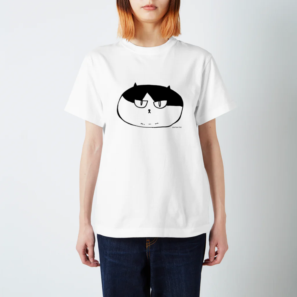 猫ドМさん専用猫グッズのお店　びーにゃんくらぶのふしぎ猫　コムちん　まんじゅうバージョン Regular Fit T-Shirt