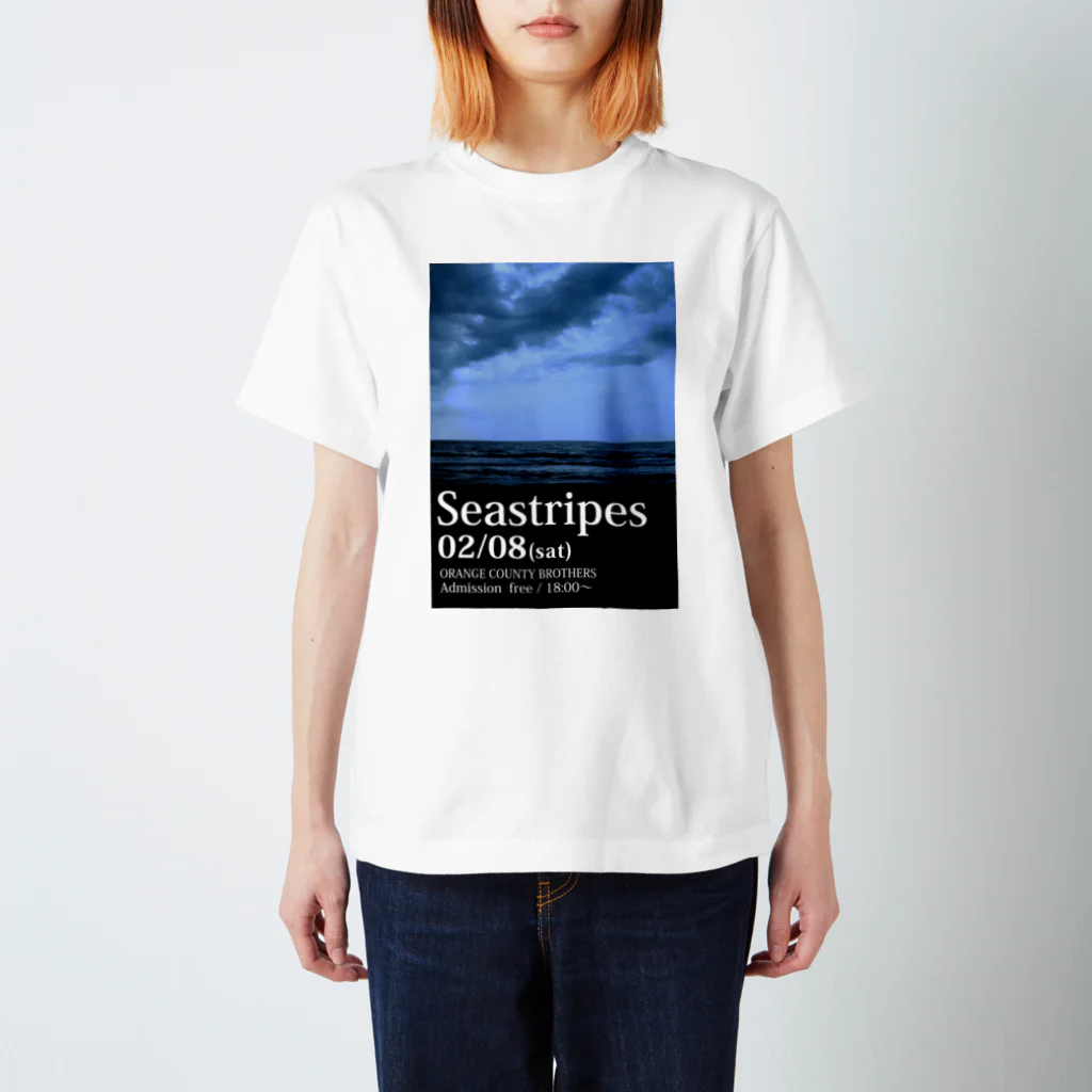 Seastripes official shopの2020年2月8日のライブ告知Tシャツ Regular Fit T-Shirt