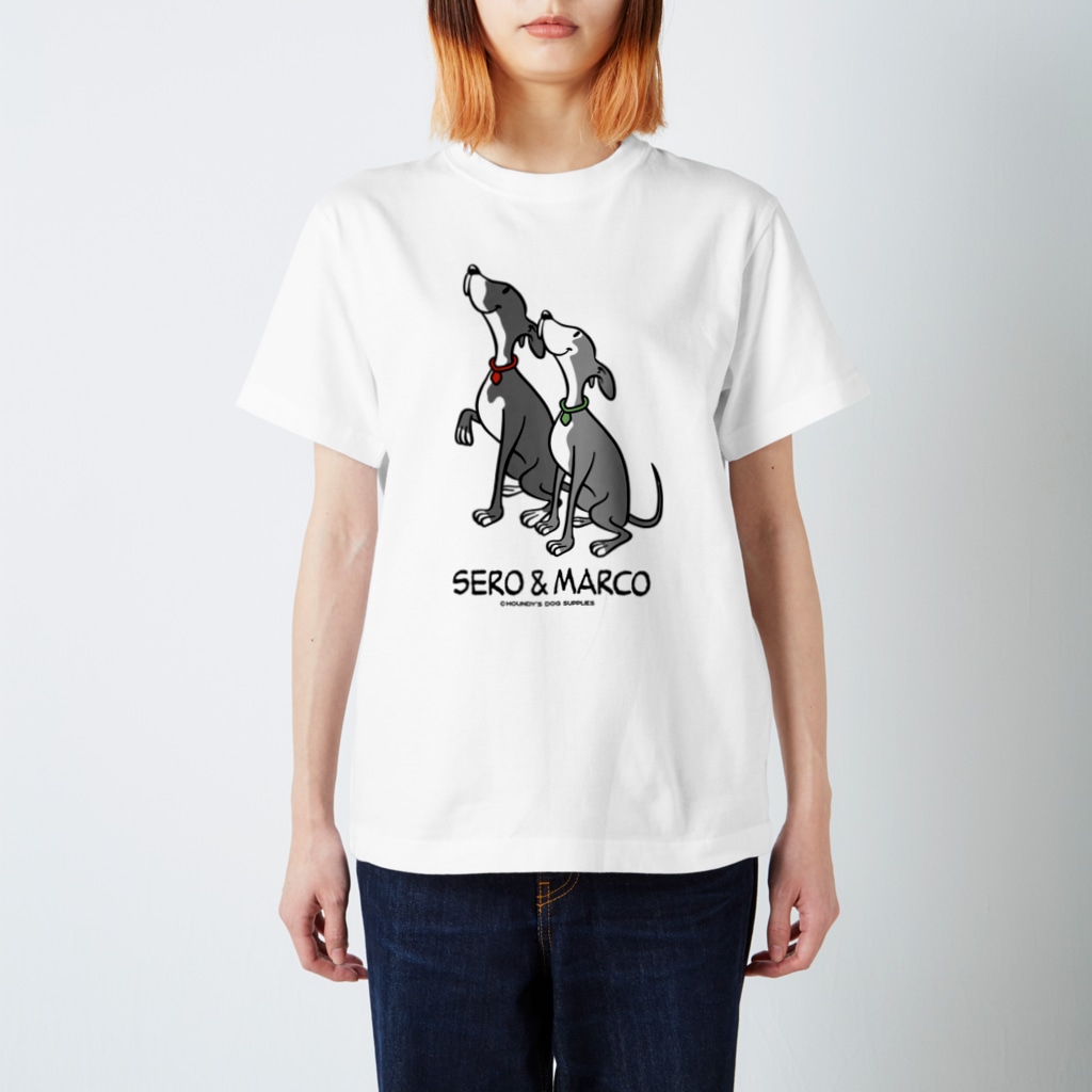 Houndy's supply イタグレ服【ハウンディーズ】のSEROくん＆MARCOくん専用 Regular Fit T-Shirt